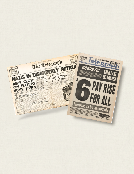 BRISBANE TELEGRAPH newspaper detail image